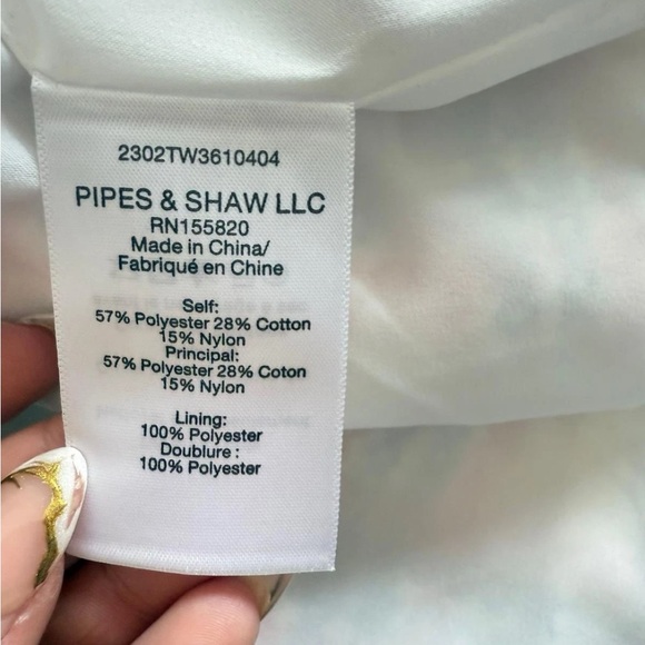 Veronica Beard Marlton White Blue Red Plaid Tweed Fringe Blazer Jacket Size 4 - Picture 11 of 16